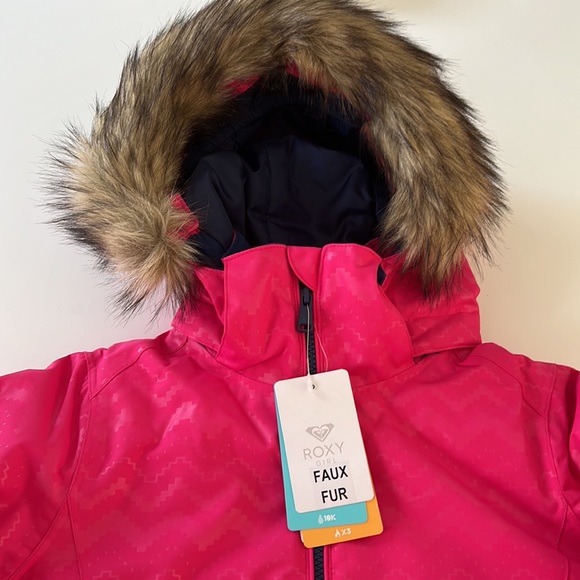 ROXY girls ski/snow coat -NWT - Picture 2 of 6